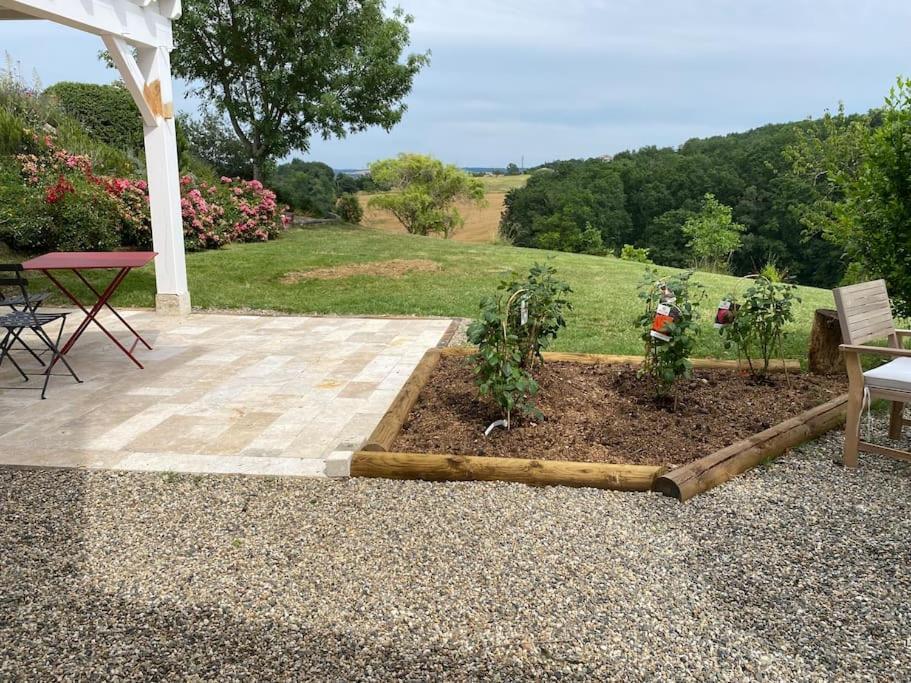 Logement Entier De Charme, Gite Equestre Gers Flamarens Exterior photo